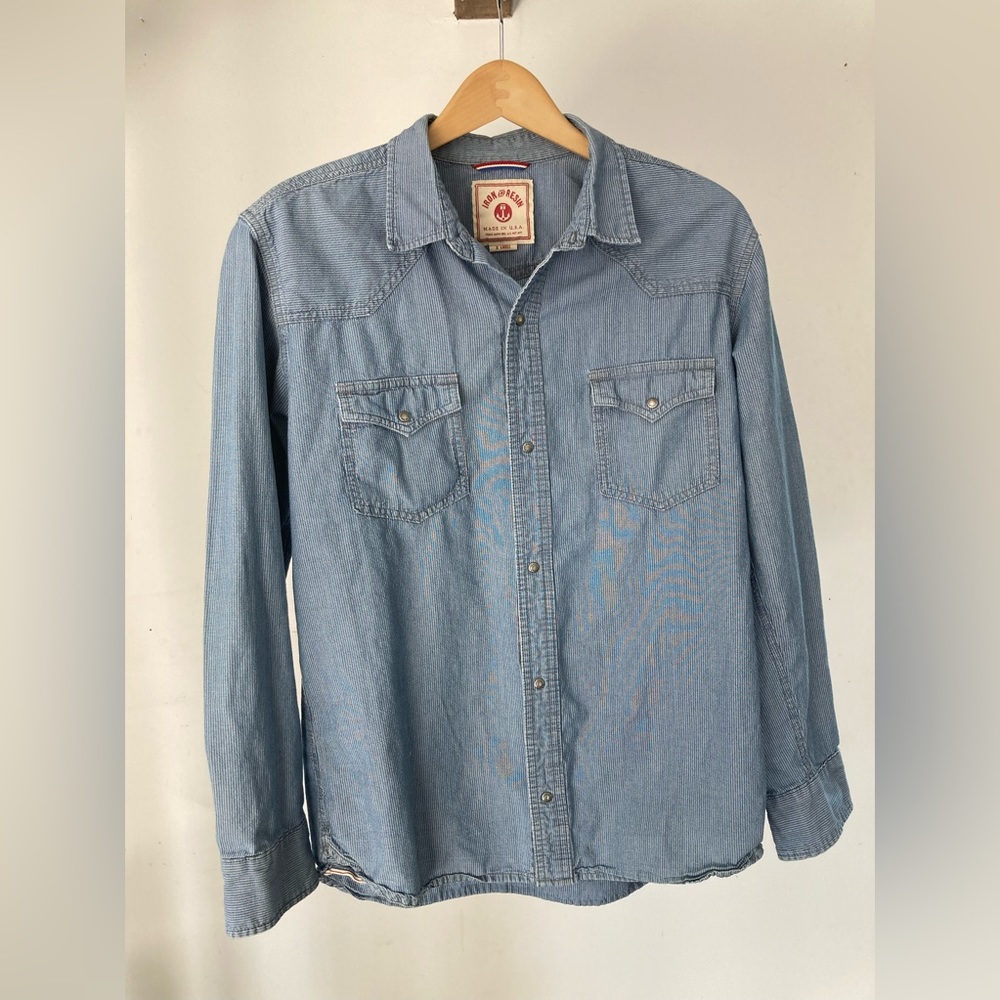 Iron and Resin western snap shirt